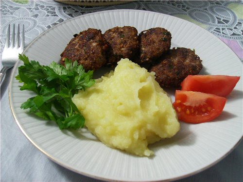 Булгурли котлетлар / Bulgurli kotletlar