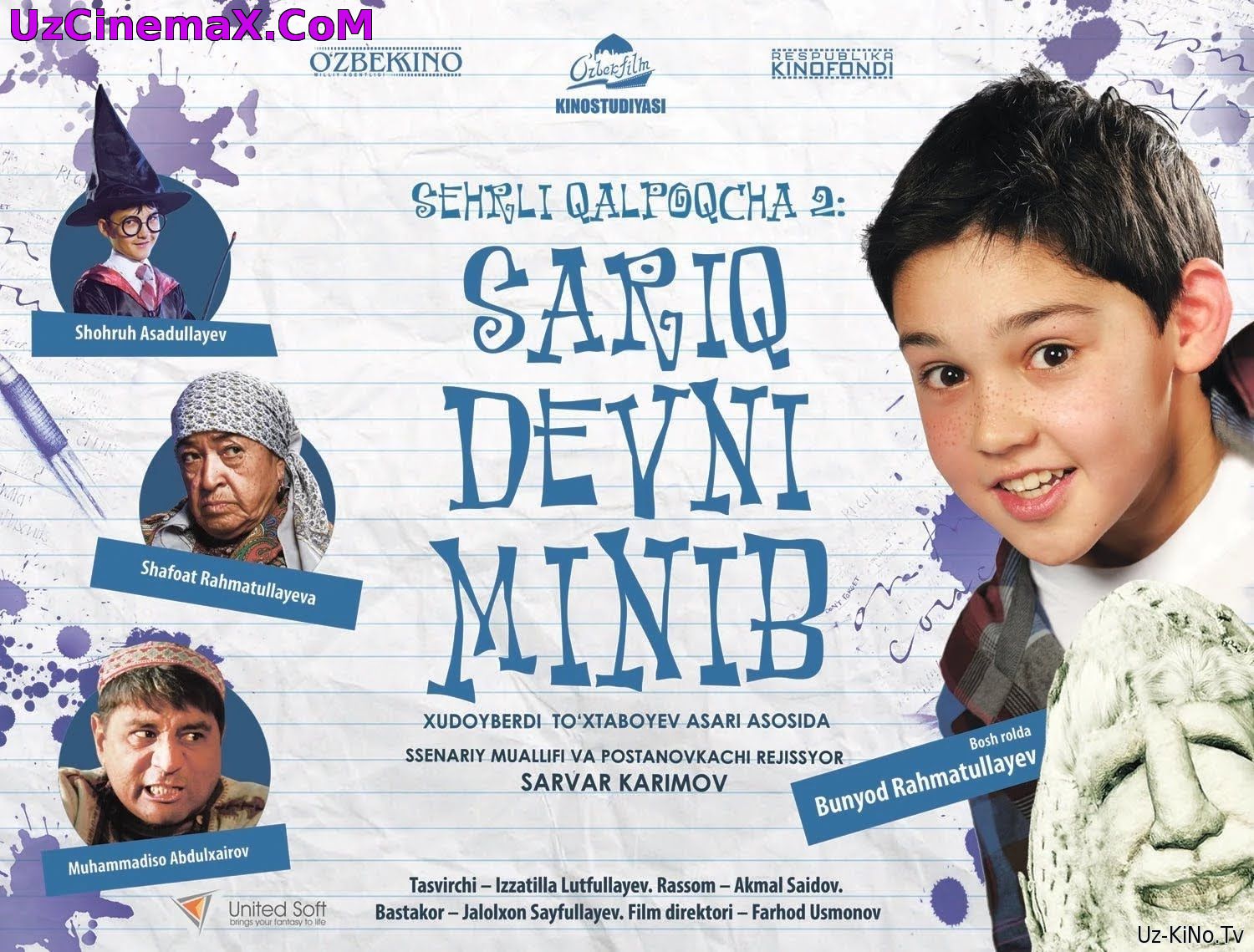 Sariq devni minib - 2 (uzbek kino 2014)
