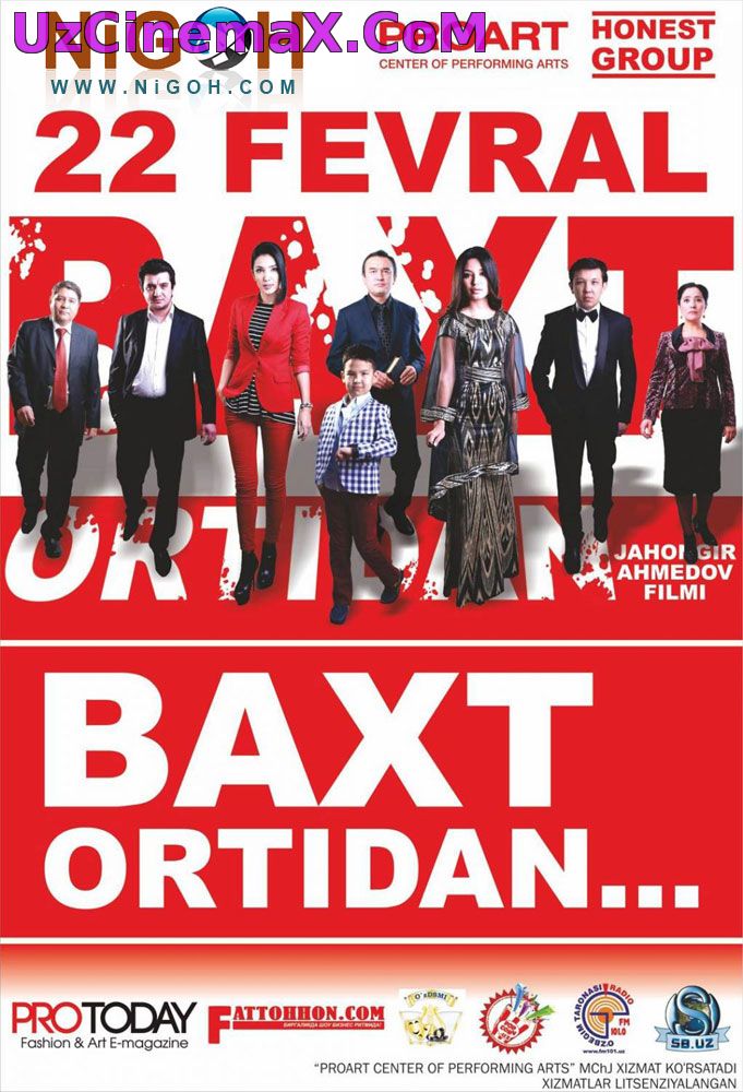 Baxt ortidan / Бахт ортидан (Yangi Uzbek kino 2015)
