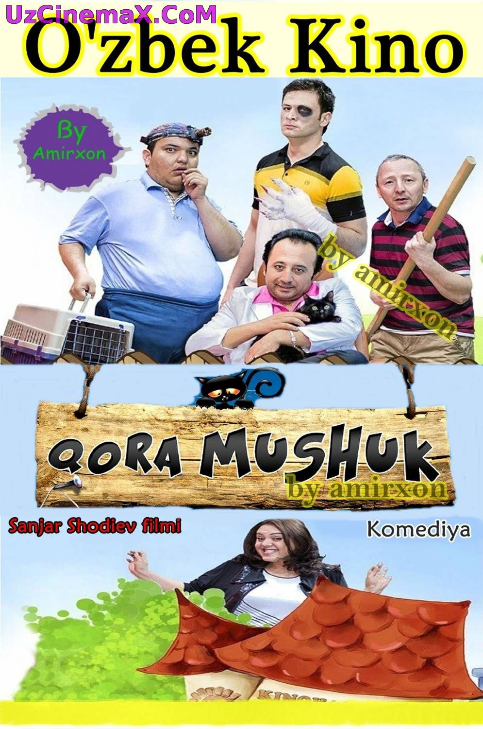 Qora Mushuk / Кора Мушук (Yangi Uzbek kino 2015)